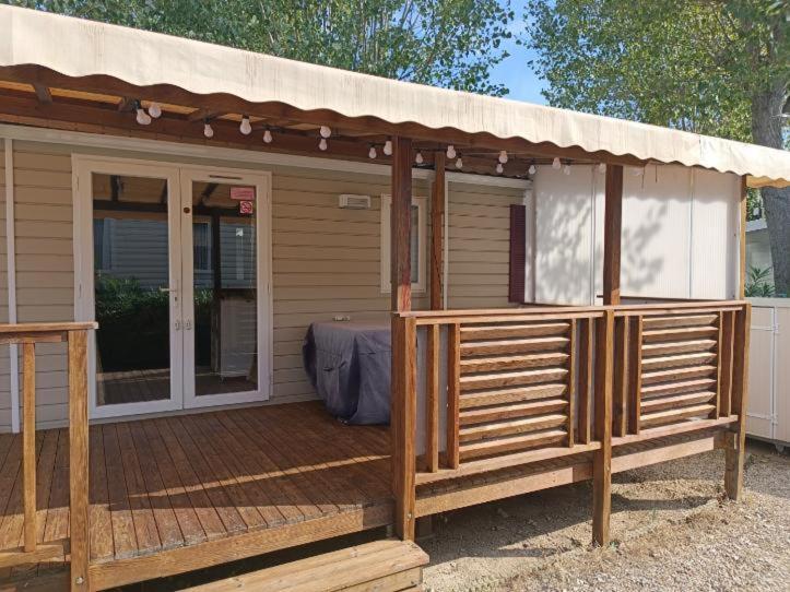 Mobilhome La Carabasse Vias Plage Esterno foto