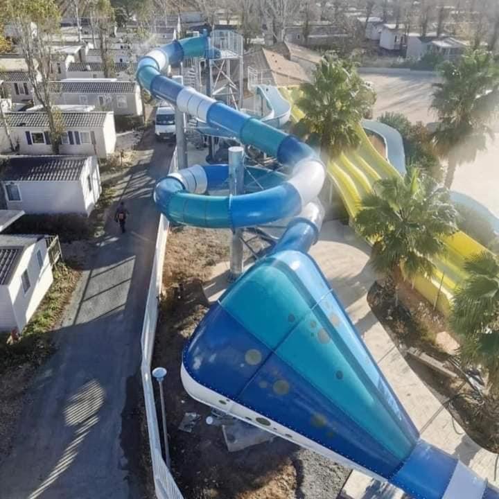 Mobilhome La Carabasse Vias Plage Esterno foto