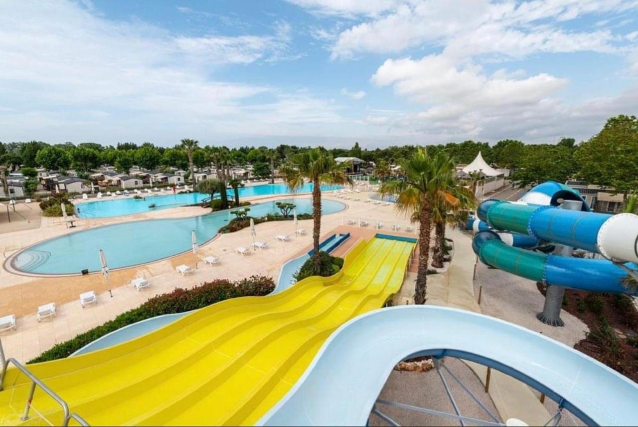 Mobilhome La Carabasse Vias Plage Esterno foto