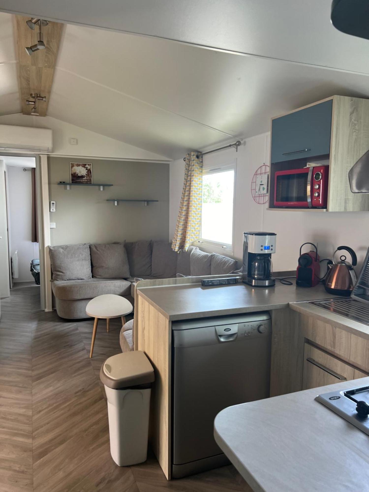 Mobilhome La Carabasse Vias Plage Esterno foto